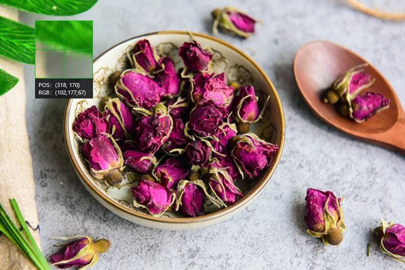 Organic Dried Rose Buds Dried Herbs Rose Herball Teas Makes A Healthy Tea
