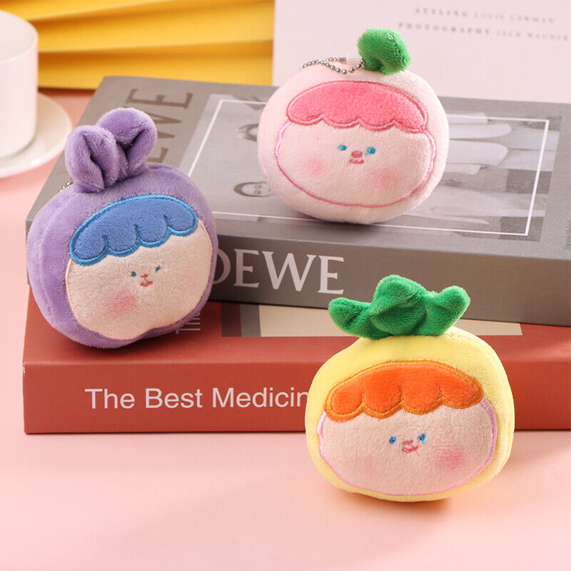 Cartoon Doll Plush Toys Key Chain Remembrance Gifts Lovely Decor Bag Pendant