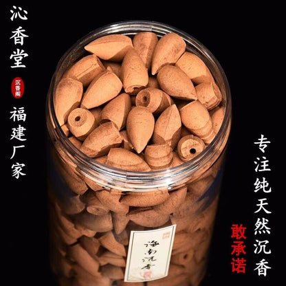 Natural Incense Burner Cones Backflow Smoke Waterfall Censer Holder Bullet 500g