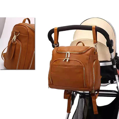 Nappy Bckpack+Changing Pad+Stroller Straps+Insulation bag+Cosmetic bag