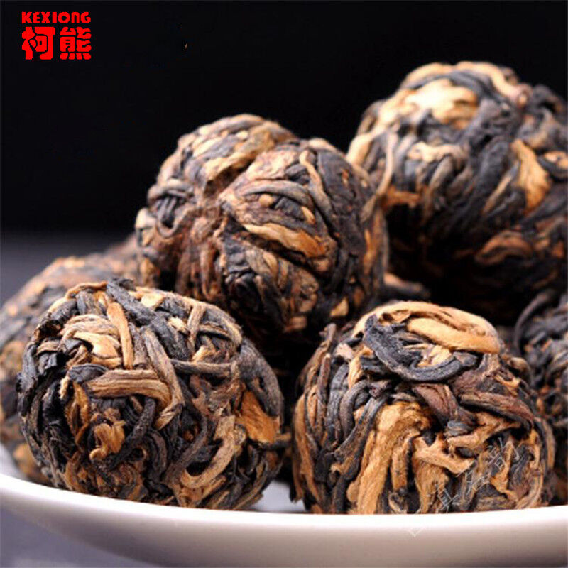 Handmade Dianhong Black Tea,Small gold ball,Protect stomach,Diuretic lower BP