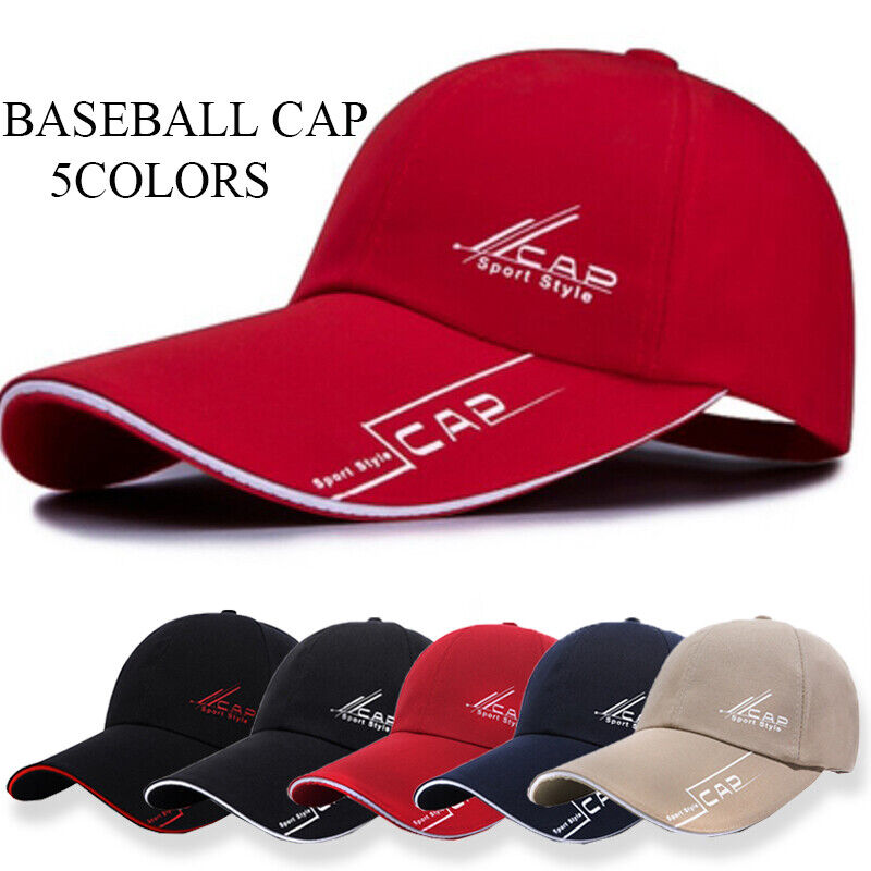 Baseball Cap Mens Adjustable Cap Sports Version Peaked Cap Sun Hats Outdoor Hats