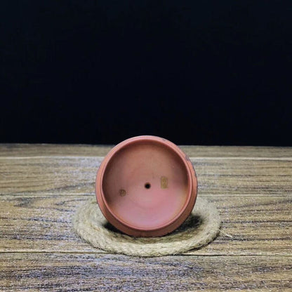 vintage chinese yixing purple clay teapot zisha ceremony carving Collectible art