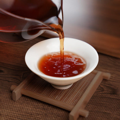 Liangpin Series Liang Gong 2017 Haiwan Old Comrade Old Tree Puer Tea 400g Ripe
