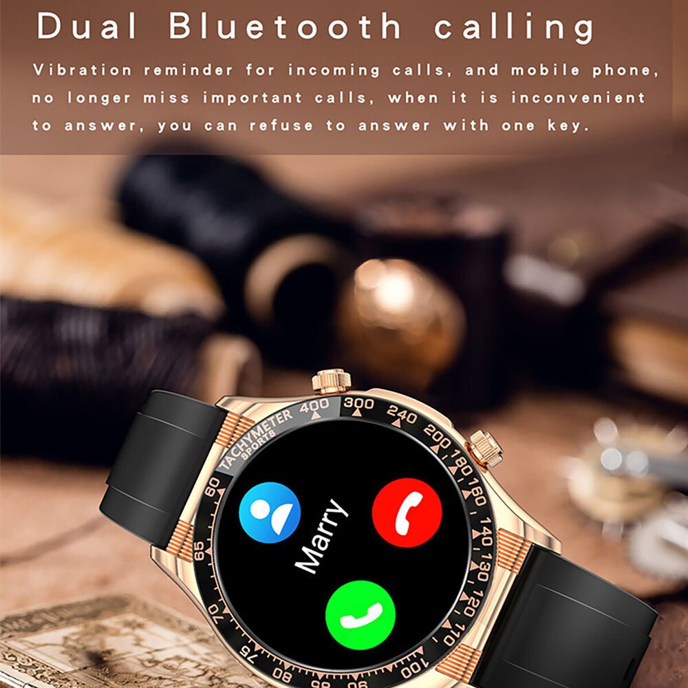 Bluetooth Smart Watch Heart Rate Blood Pressure Monitor Bracelet for IOS Android