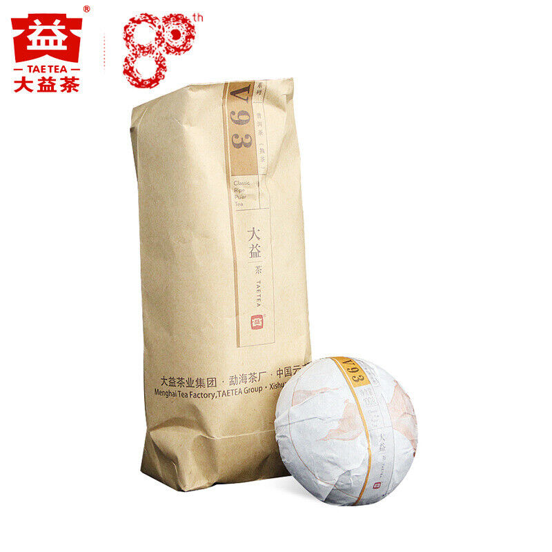 2014 Menghai V93 Classic Ripe Pu'er Tea Dayi Ripe Shu Pu Er Tuocha Tuo Cha 500g