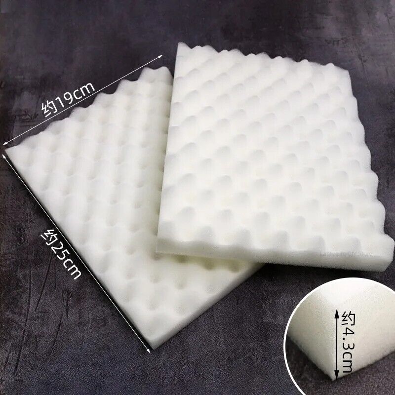 Sponge Mats 2Pcs Wave Shaped Soft Ceramics Polymer Clay Drying Table 25x19x4.5cm