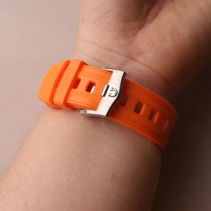20mm Rubber Silicone Watch Strap Band For Omega Seamaster 300 Watchband Belts