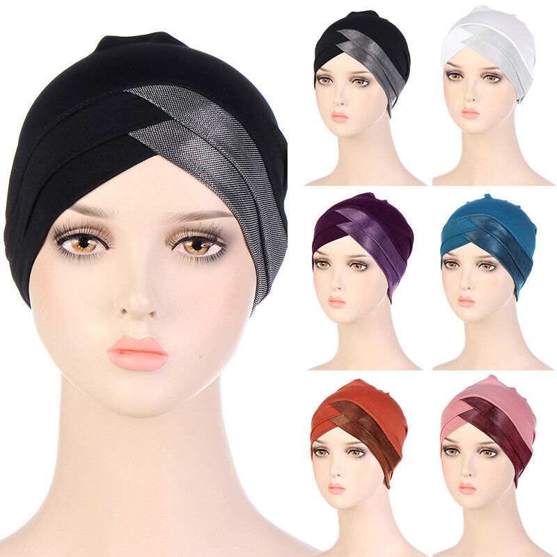 Indian Hat Forehead Cross Inner Hijab Cap Bottoming Hat Turban Hat Hijabs Hat