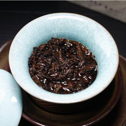 250g Yunnan Aged Puerh Tea 2009 Ripe Pu-erh Brick Tea Laomane Premium Pu'er Tea