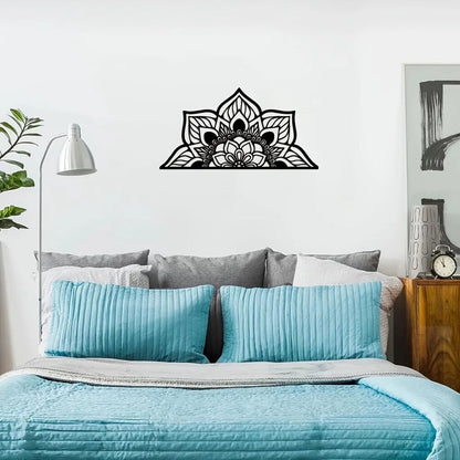 1pc Large Metal Mandala Wall Decor Unique Lotus Flower Wall Art wall hanging