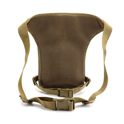Military Male Hip Thigh Fanny Pack Camou Casual Shoulder Bag Nylon Waist Leg Bag