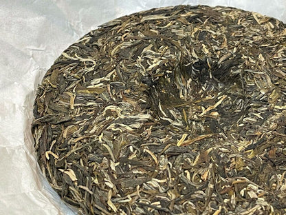Pu-Erh, Shengjiayuan, Banpenguzhai (raw tea), 2020y, 357g