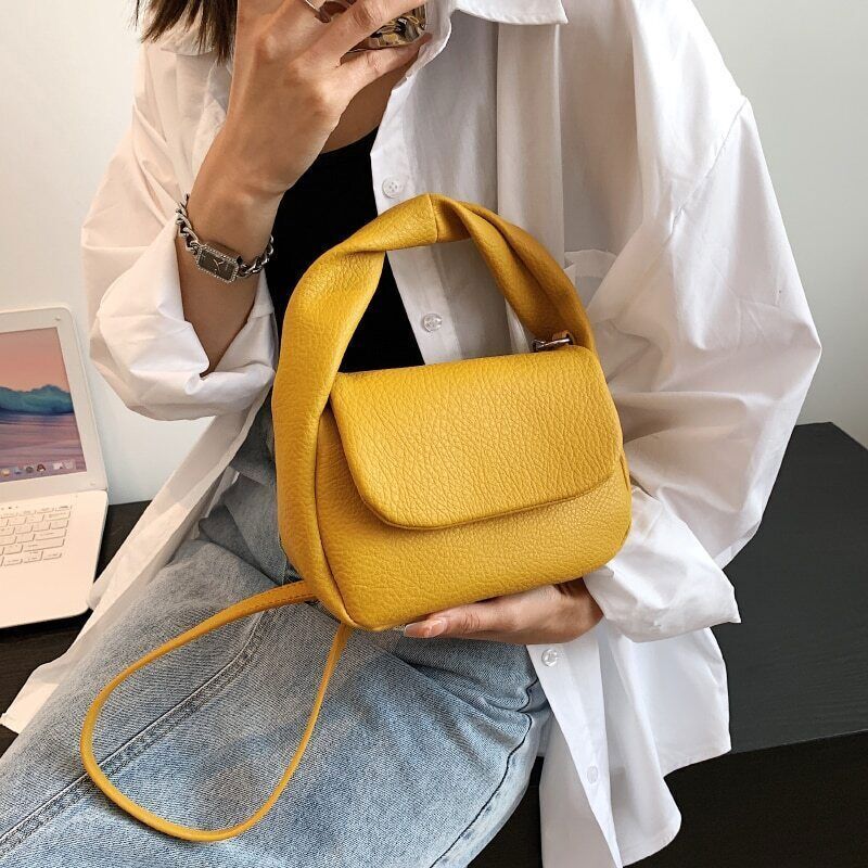 Top Handle Tote Cute Crossbody Bags Women PU Leather Shoulder Handbags