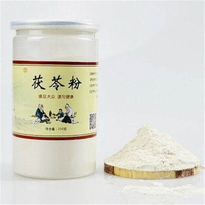 250g New Poria Cocos Fuling Tuckahoe Powder Chinese Mecidine Traditional Herbal