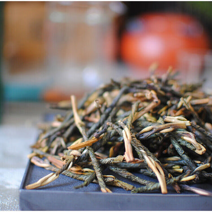 Wild Hainan Kuding tea needle,White bone bitter stalk tee,Chinese loose leaf