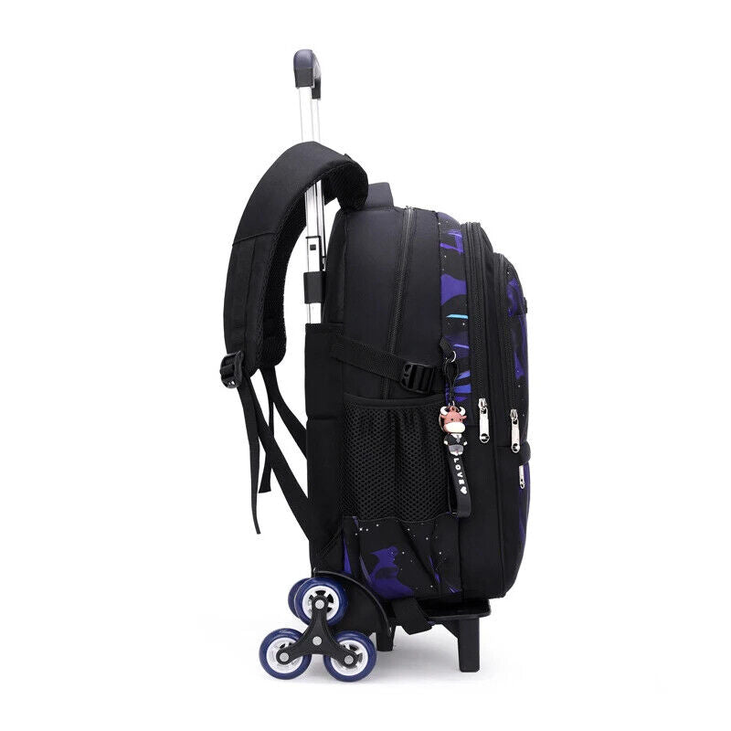 Backpacks School bags Boys Wheels School Bag Student Wheeled Backpack