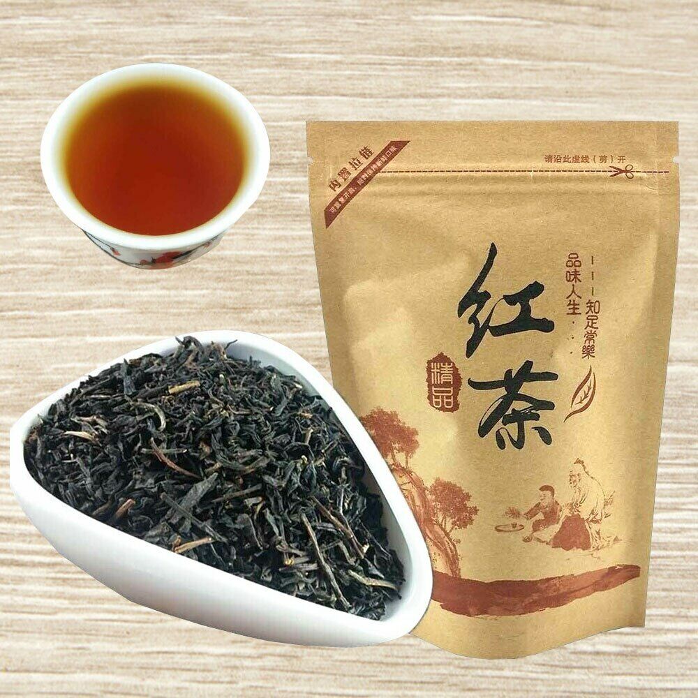 Kongfu Chinese Tea Lychee Black Tea Litchi Lichee Flavoring Paper Bag 50g