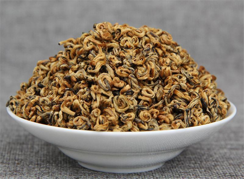 65g Yunnan Fengqing Biluochun Tea Golden Screw Black Red Tea Green Food Dianhong