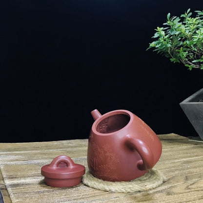 vintage chinese yixing purple clay teapot zisha ceremony teaware collection rare