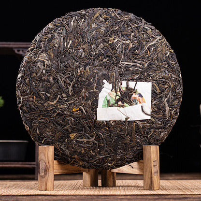 Brown Head Spring Big Tree Pu'er Tea Raw Tea Seven Seed Puerh Cake Tea 357g