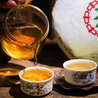 2018 CHINATEA BAN PEN Pu erh Tea Cake,QIZI RAW Pu'er OLD TREE tee 中茶班盆,357g