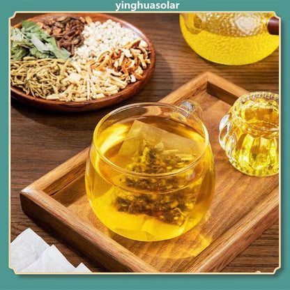 TongRenTang for better health Tea 鸡内金栀子淡竹叶金银花玉米须薏苡仁枳椇子蒲公英白茅根草药配方养生茶