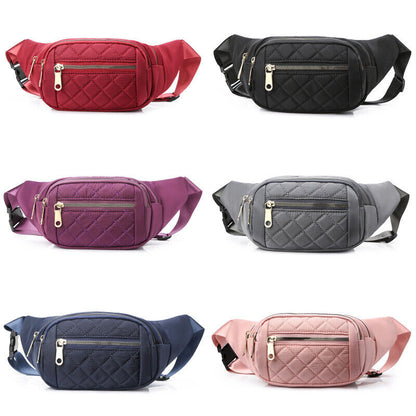 Women Cross Body Antitheft Pouch Chest Bag Shoulder Bag Waistpack Fanny Bag