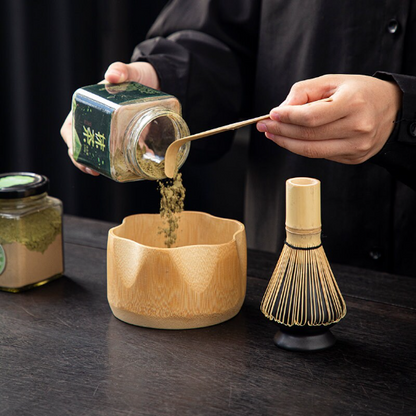 Bamboo Matcha Ceremony Starter Kit For Traditional Japanese Tea Ceremony