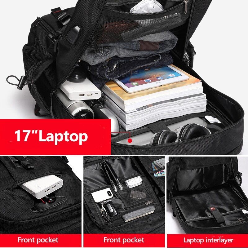 Men's Backpack Climbing Travel Sports Camping Hiking Backpack School Bag Pack