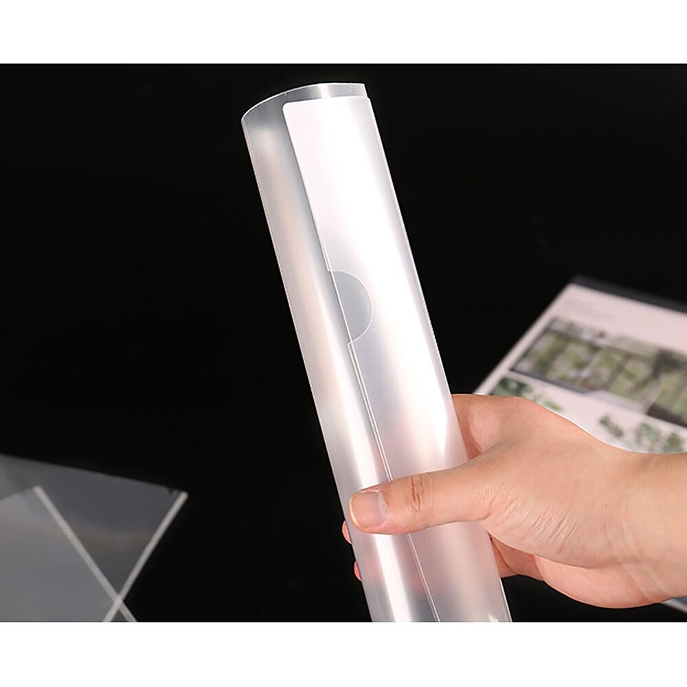 Document Protector 30Pcs A4 PP Plastic Paper Files Clear Cut Flush Folder Sheets