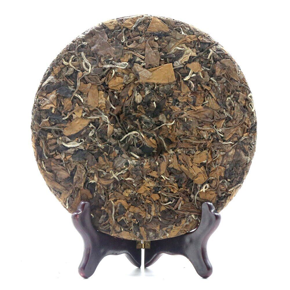 300g 2017 ShuangHe Old Bai Cha FuJian White Tea Cake