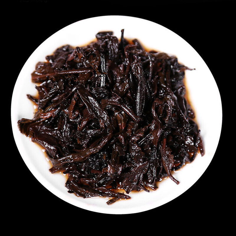Spring Ripe Tea Yunnan Laobanzhang Pu'er Tea Ripe Tea 357g Puerh Cake Tea