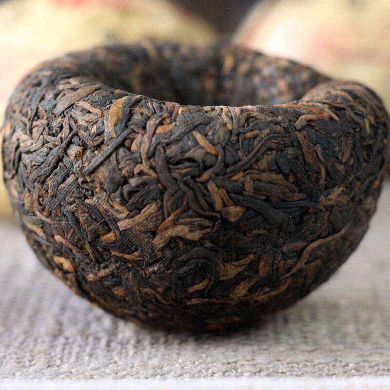 100g Yunnan Phoenix Tuocha Pu'er ripe tea Golden Bud Tuo black tea leaves