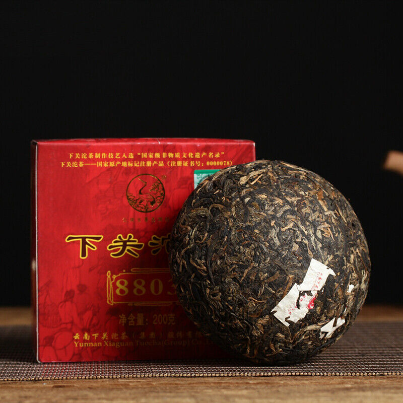 2011 Xiaguan Tuocha 8803 YIWU Mt.Old Tree Green Puer Tea Raw Pu'er 200g Box