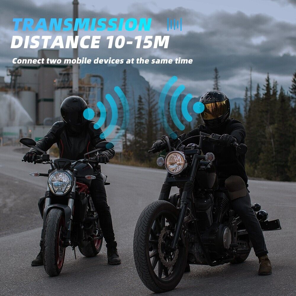 Motorcycle Helmet Headset Wireless Bluetooth Headphone Speaker Hands-Free BT-12
