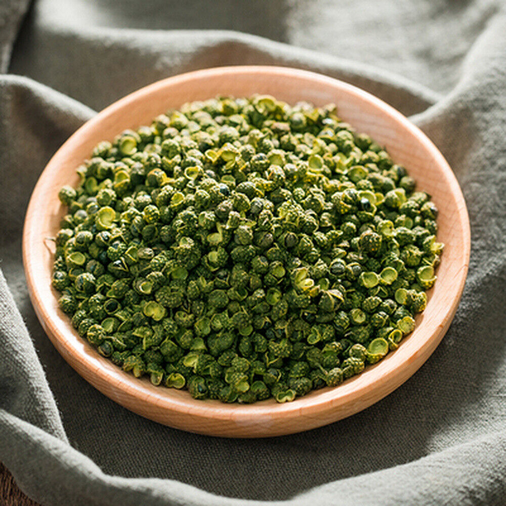 High Quality Dried Green Peppercorns Pepper Spicy Hot Top Sichuan Spices Herbs