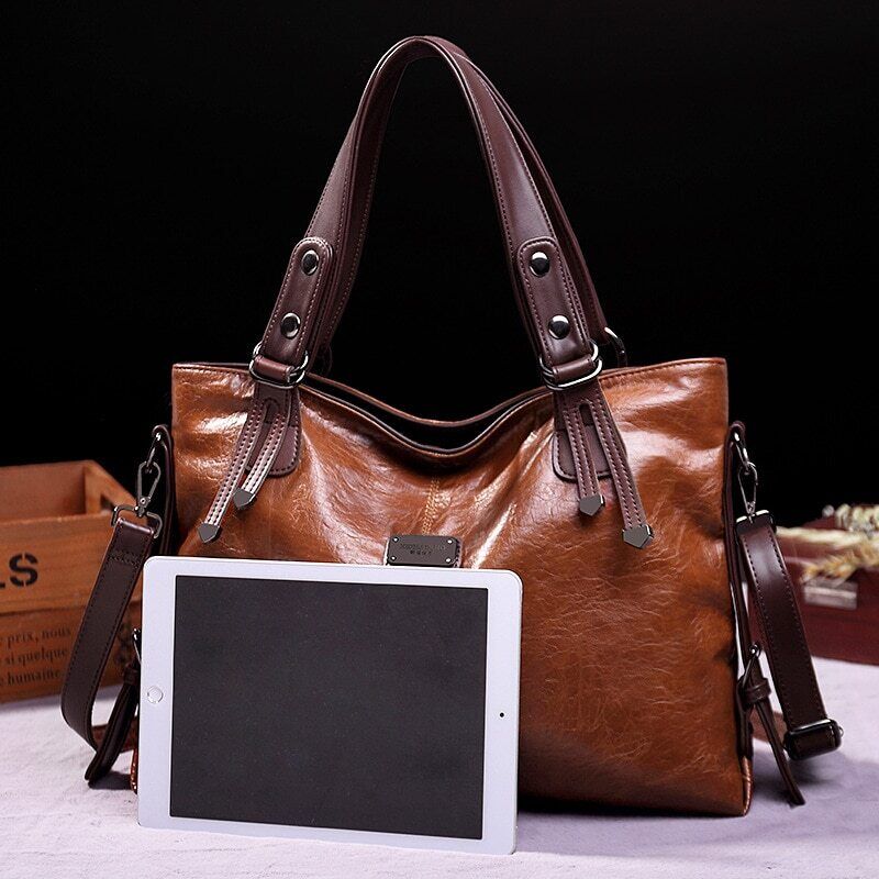 Tote Bag Women Handbags Soft Leather Shoulder Bags Crossbody Hand Bag Ladies