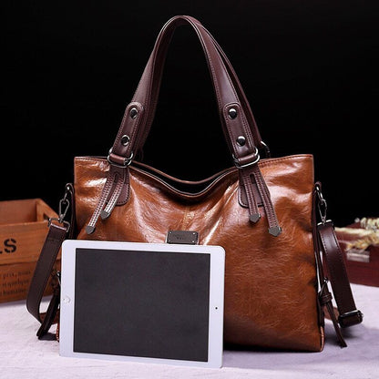 Tote Bag Women Handbags Soft Leather Shoulder Bags Crossbody Hand Bag Ladies