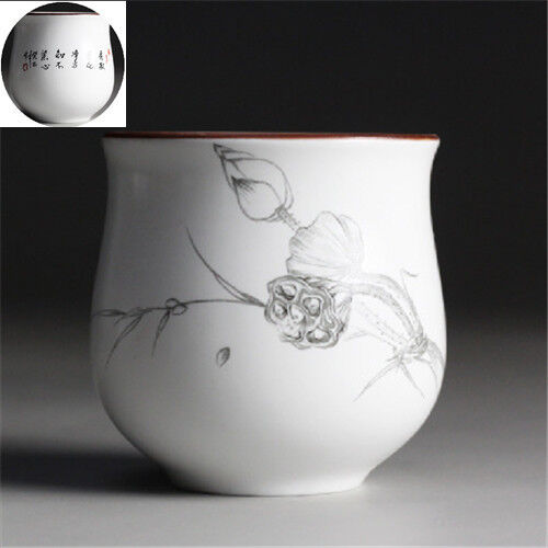 Chinese tea cup Japanese style master cup of tea blue-and-white porcelain cups