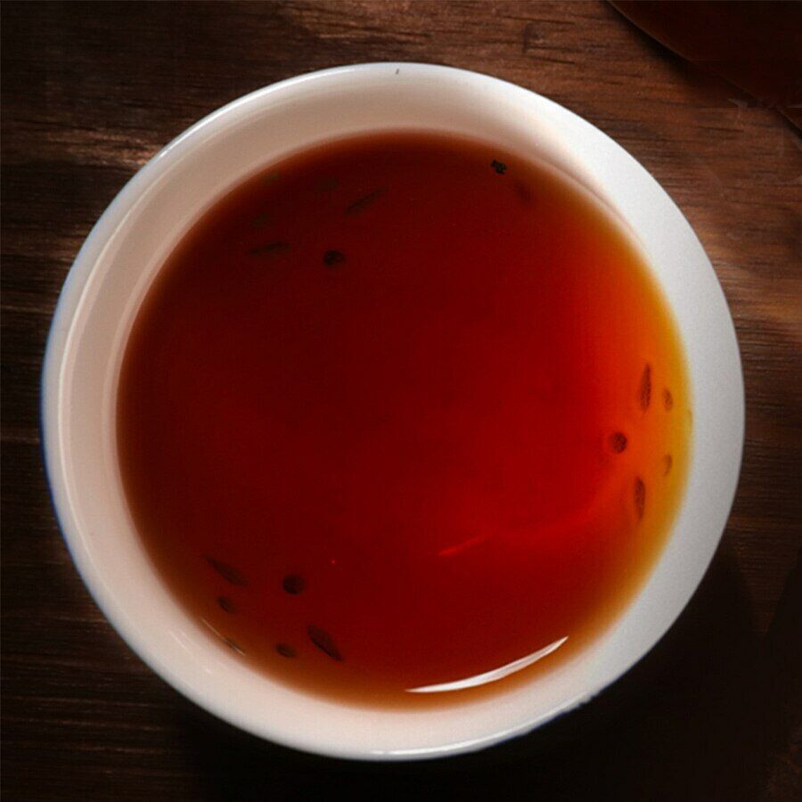 2020 Menghai Dayi Ripe Pu'er Tea 357g TAETEA 7692 Shu Pu-erh Tea Batch 2001