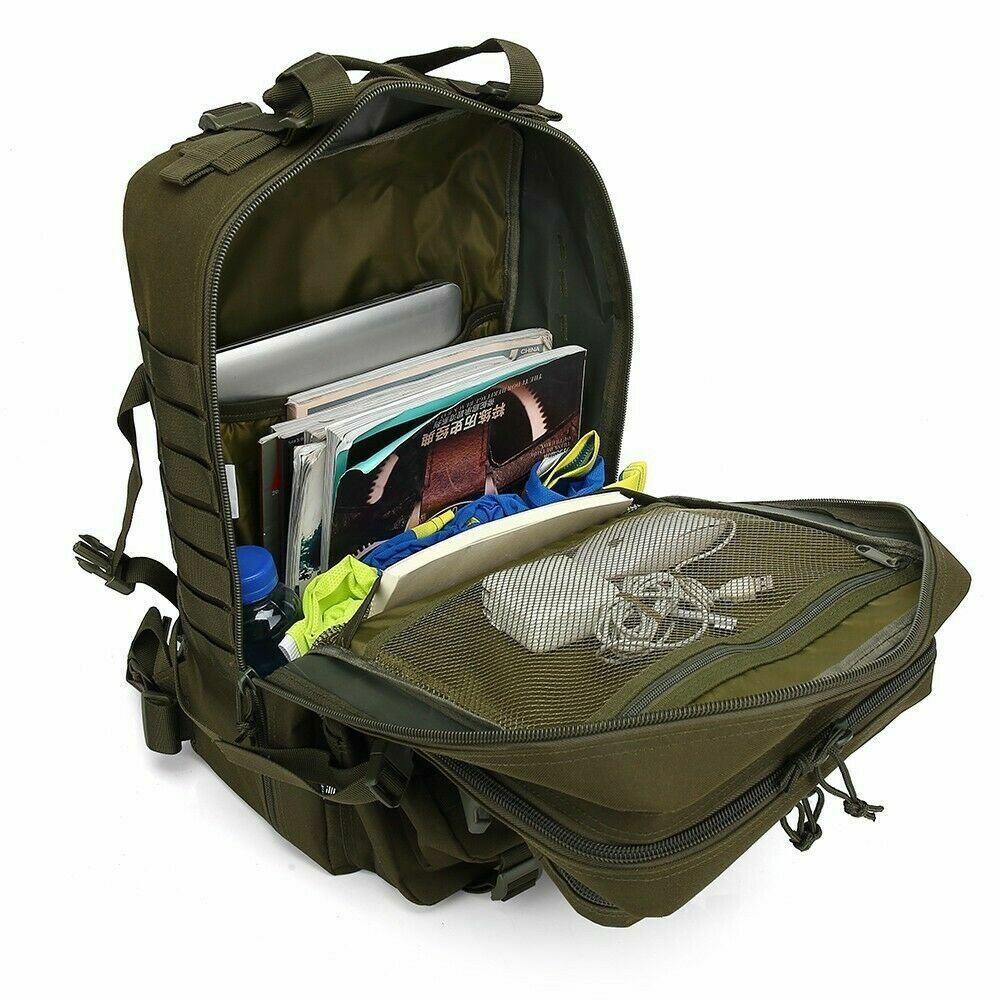 Man Army Tactical Backpacks Bags Pack Trekking Camping Hunting Bag