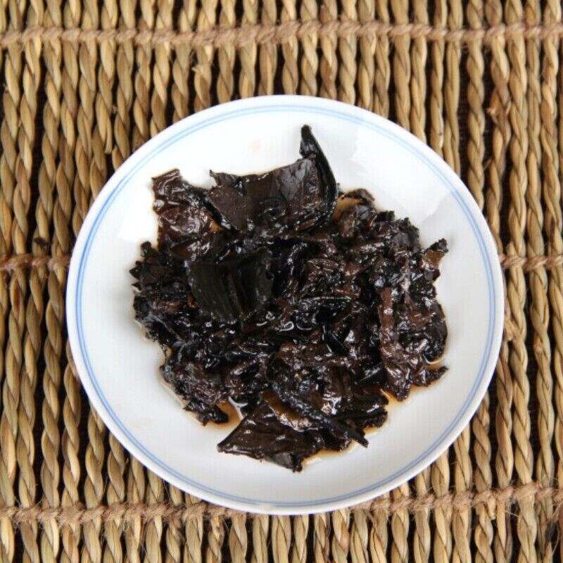 Yunnan Menghai Old Shu Puerh Made By Puer Material 7562 Tea Brick 250g