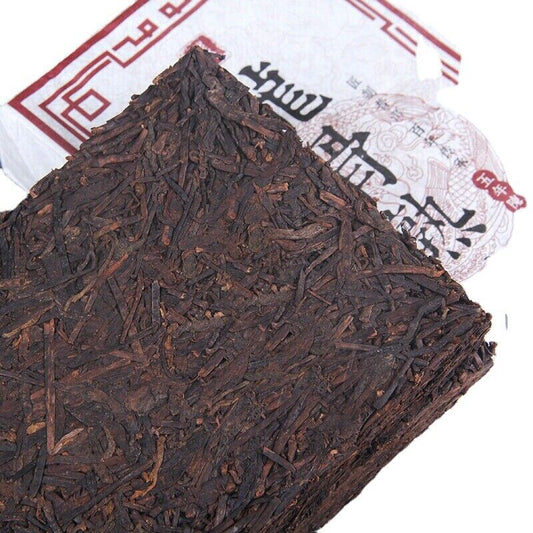 1000g Black Tea Puerh Tea Ripe Tea Brick Old Tea Stem Dragon Bone Ripe Tea