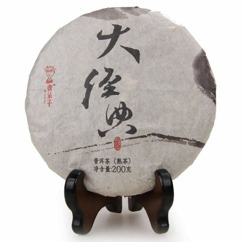 Big Classic * 2018 Chinese Pu-erh Tea DR.PUER TEA Puerh Tea Aged Ripe Pu er 200g
