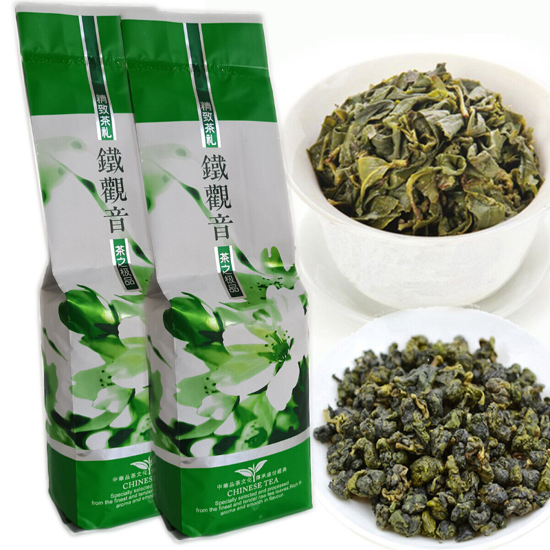 Fragrant Type Milk Oolong Tea Vacuum Candid Organic Tie Guan Yin Green Tea 250g