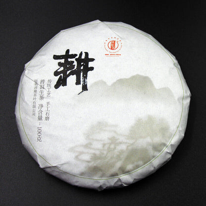 100g 10 Cake Bamboo Shoot Shell Yunnan Pu'er Tea Iceland Wuzhai Pu'er Raw Tea