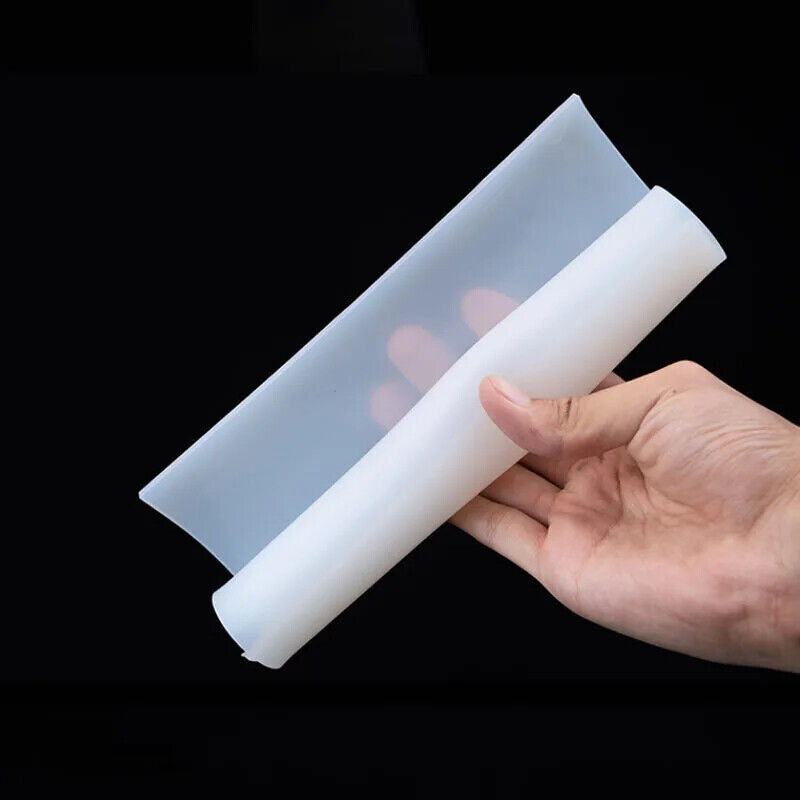 Rubber Sheet Translucent Silicone Transparent Tear Resistance Mat Home DIY Craft