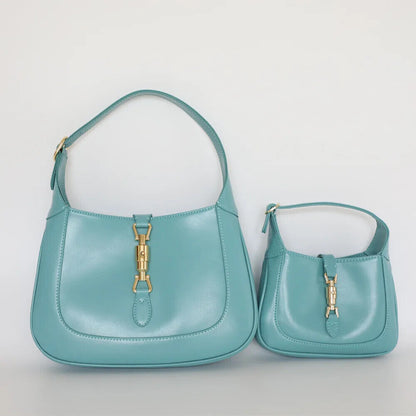 Saddle Crossbody Bags for Women Small Underarm Bags Horsebit Tote Bags