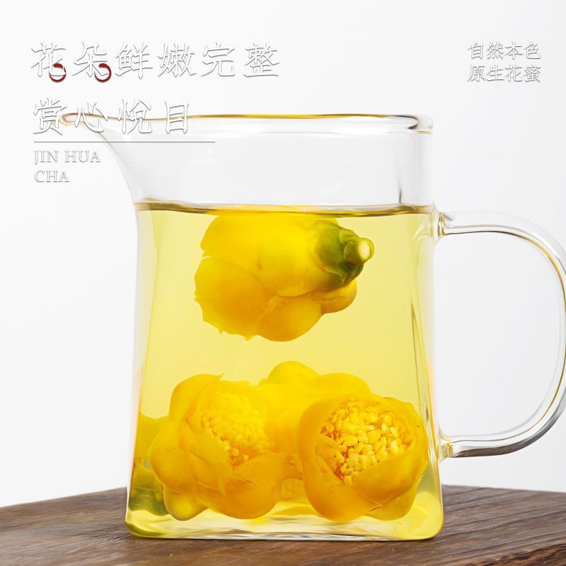Golden Camellia Selected Freeze-Dried Flowers Golden Camellia 15g Health Tea